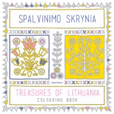 Spalvinimo skrynia. Treasures of Lithuania. Colouring book. paveikslėlis