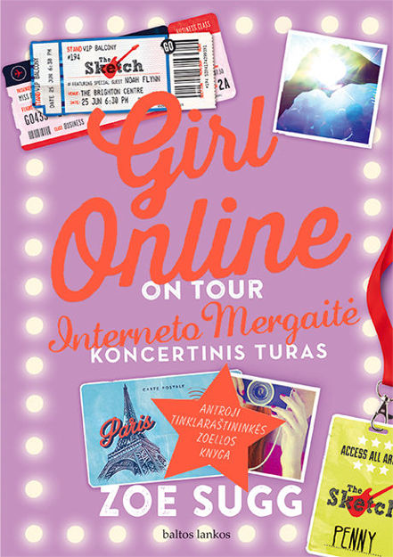 Girl online: on tour. Interneto Mergaitė. Koncertinis turas paveikslėlis