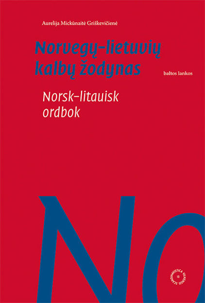 Norvegų–lietuvių kalbų žodynas paveikslėlis