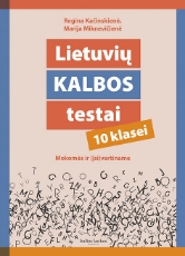 Lietuvių kalbos testai 10 kl. paveikslėlis