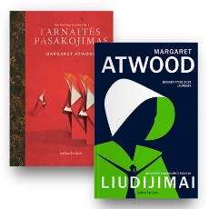 Margaret Atwood 2 knygų rinkinys: Tarnaitės pasakojimas + Liudijimai paveikslėlis