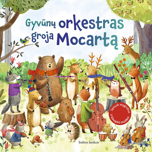 Gyvūnų orkestras groja Mocartą paveikslėlis