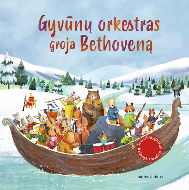Gyvūnų orkestras groja Bethoveną paveikslėlis