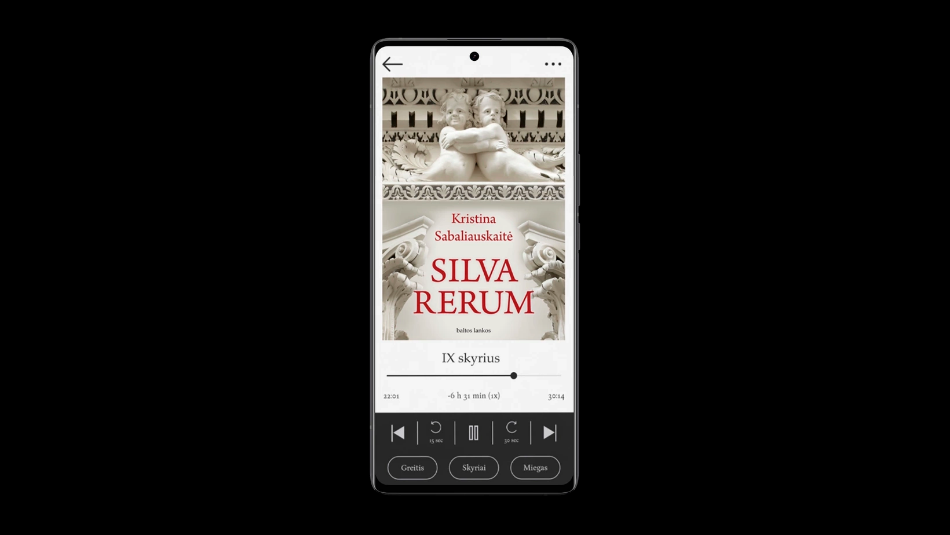 „Silva rerum“ audioknyga – jau netrukus