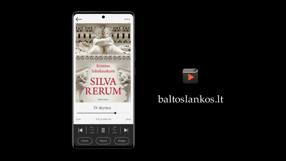 „Silva rerum“ audioknyga – įgarsinta didžioji Vilniaus saga (video pokalbis)