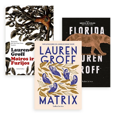 Lauren Groff 3 knygų rinkinys: Matrix + Florida + Moiros ir furijos paveikslėlis